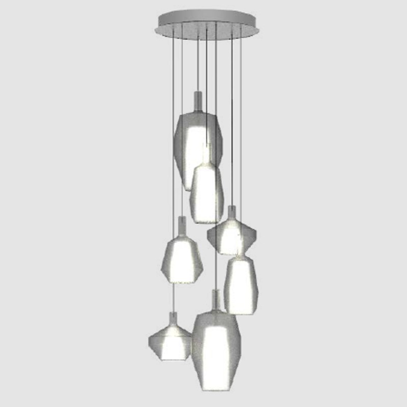 Penta light - Small Cluster Mom 2H suspension lamp