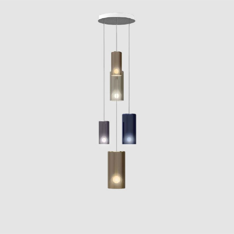 Penta light - Lit Small Cluster 2B suspension lamp