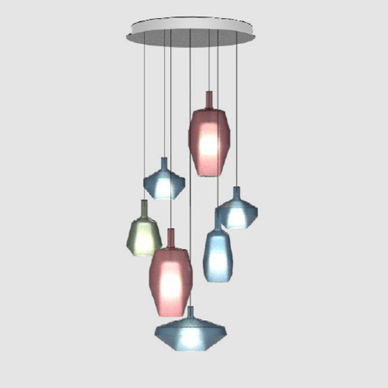 Penta light Mom 2I suspension lamp Longho Design Palermo