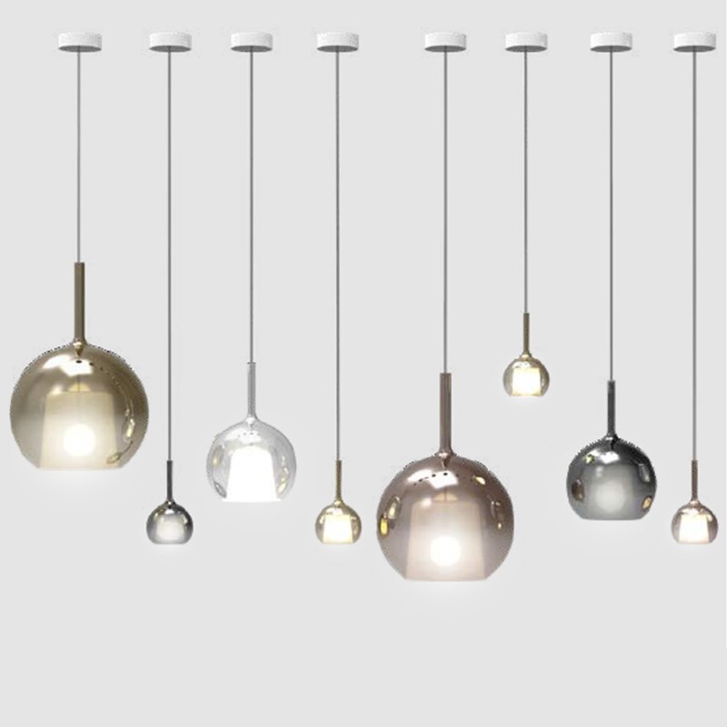 Penta light - Lampada a sospensione Glo Small Cluster 2N longho design palermo