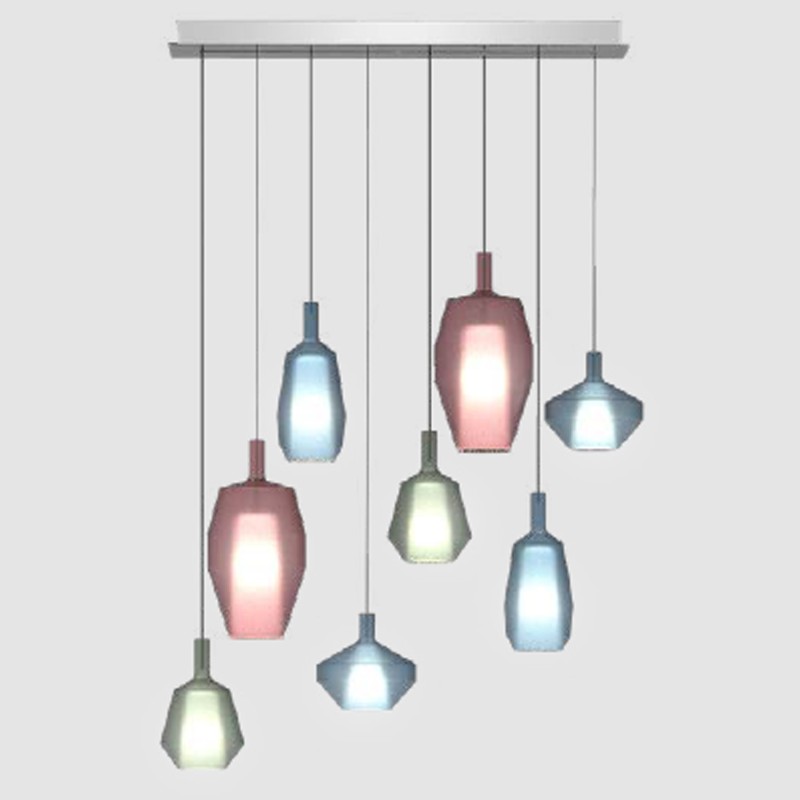 Penta light Mom 2L suspension lamp Longho Design Palermo