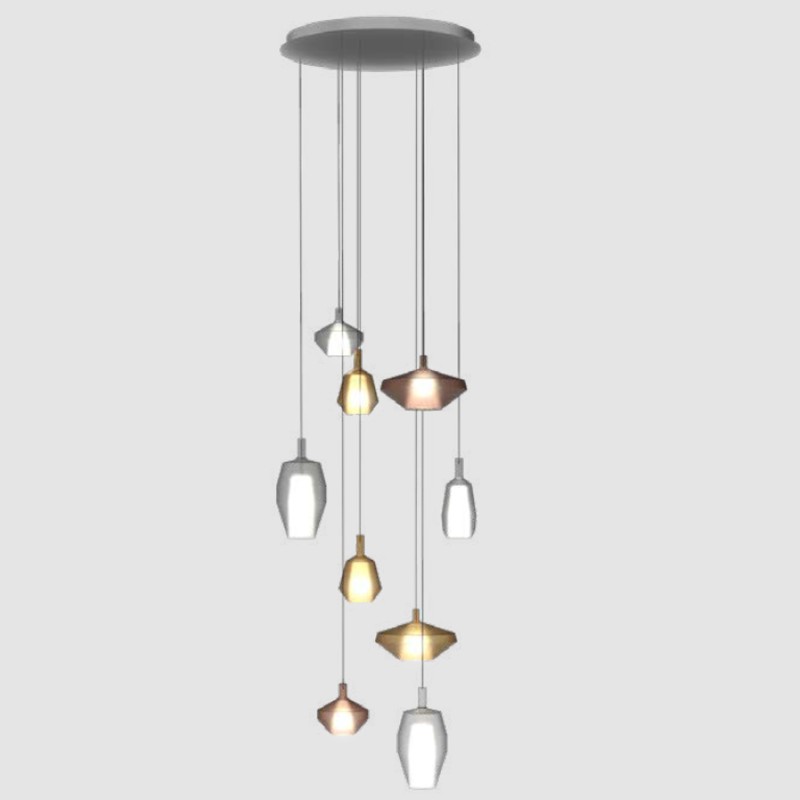 Penta light - Big Cluster Mom 3B suspension lamp