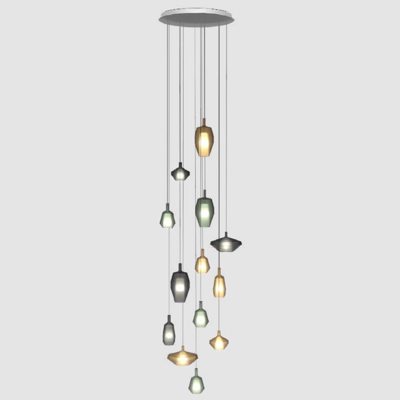 Penta light Mom 3C suspension lamp Longho Design Palermo