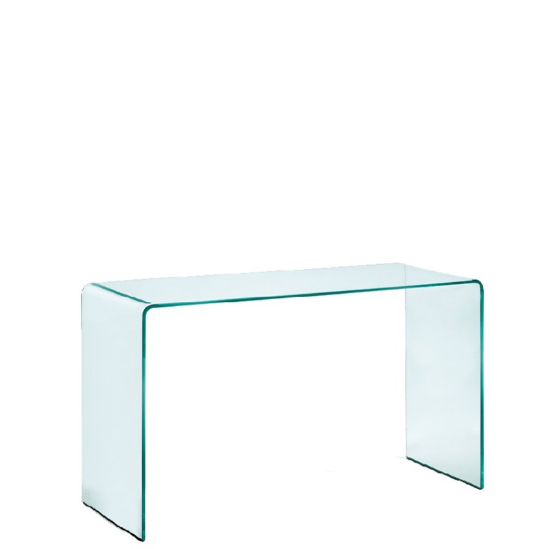Fiam – Consolle Rialto in vetro trasparente L120 Longho Design Palermo