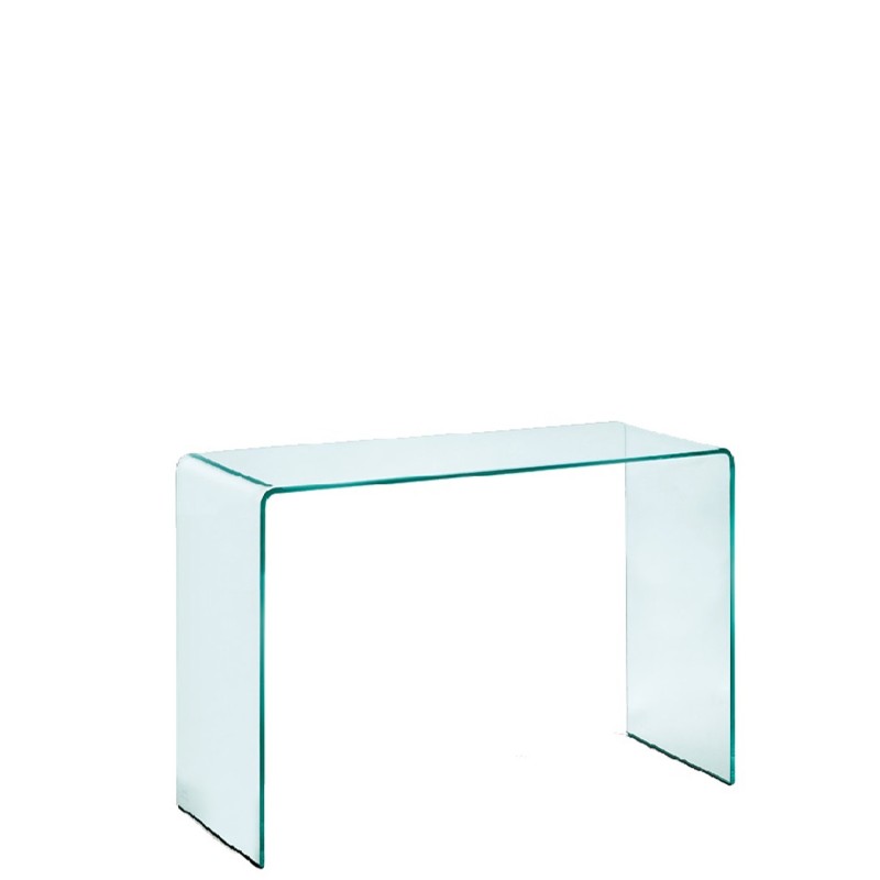 Fiam – Consolle Rialto in vetro trasparente L100 Longho Design Palermo