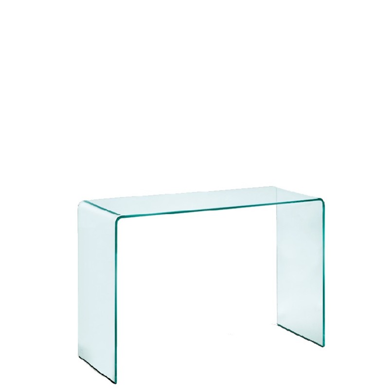 Fiam – Rialto Consolle in transparent glass L100