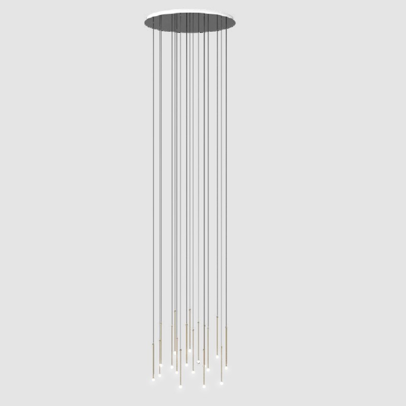 Penta light Big Cluster Storm 3C suspension lamp Longho Design Palermo