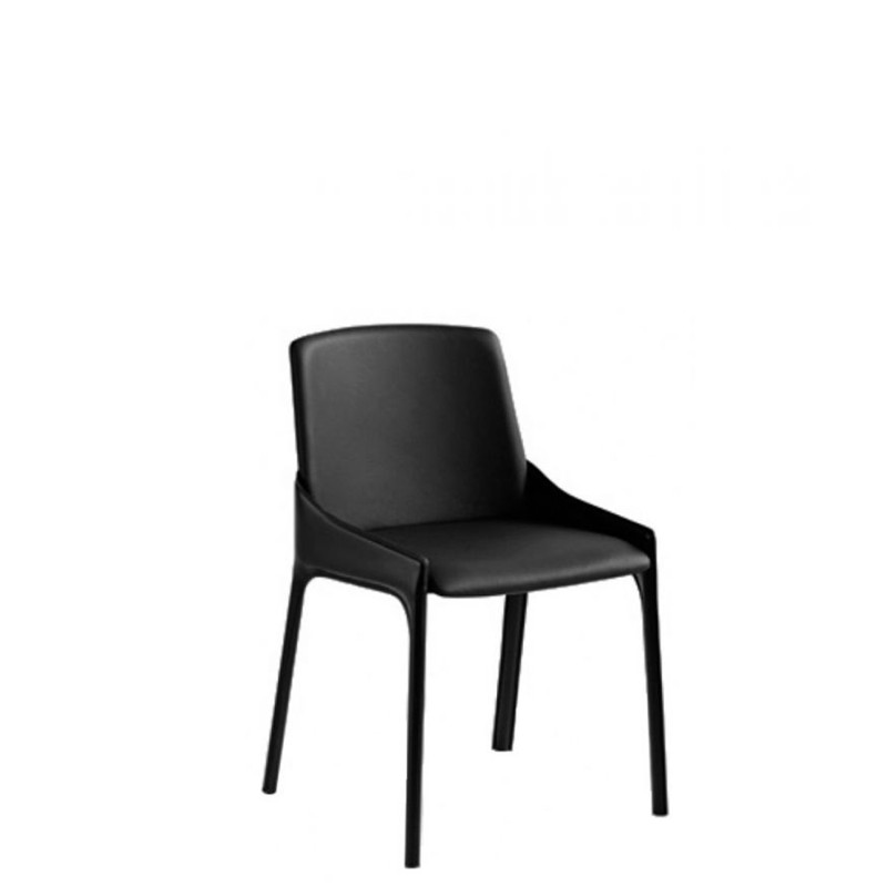 Fiam - Plié hide and leather chair