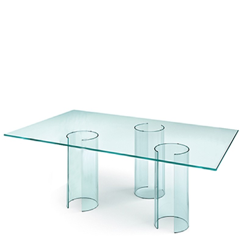 Fiam - Luxor extralight glass table