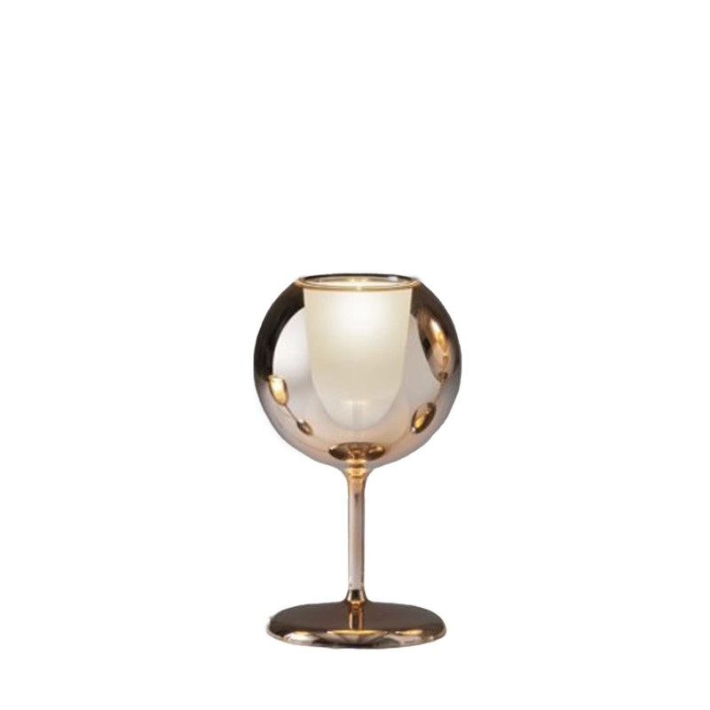 Penta light Lampada da tavolo Glo Medium oro rosa Longho Design Palermo