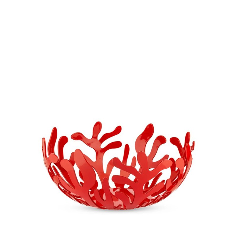 Alessi Fruttiera Mediterraneo d25 Rosso longho design palermo