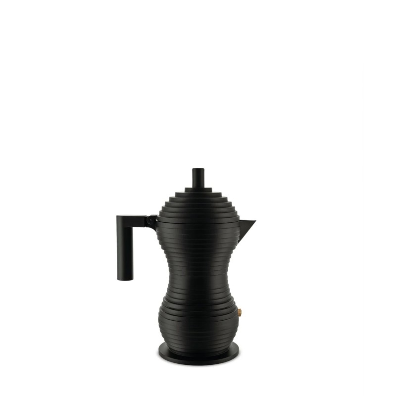 Alessi - Pulcina espresso coffee maker black