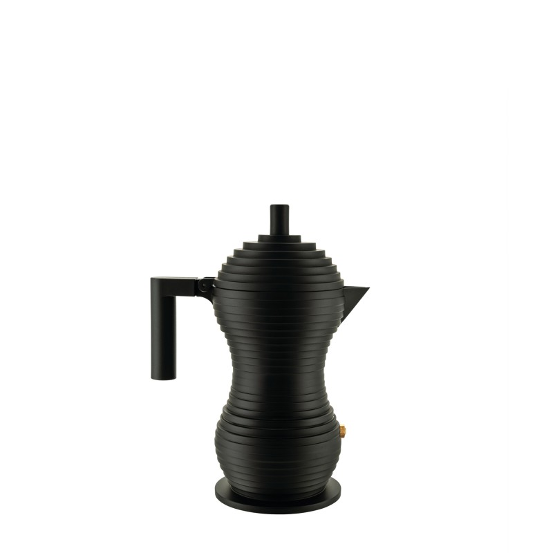 Alessi - Pulcina espresso coffee maker black 3 cups