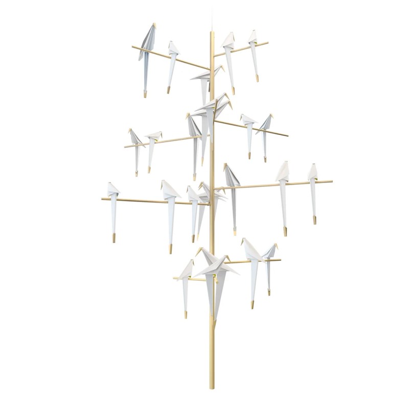 Moooi  Lampada a sospensione Perch Light Tree Longho design palermo