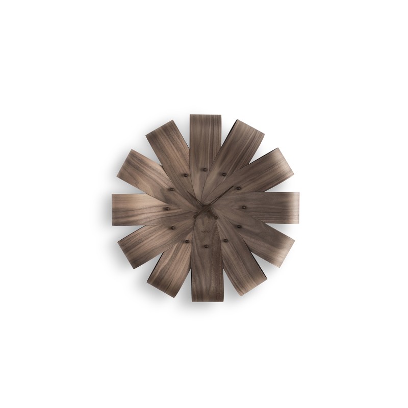 Nomon - Ciclo walnut wall clock