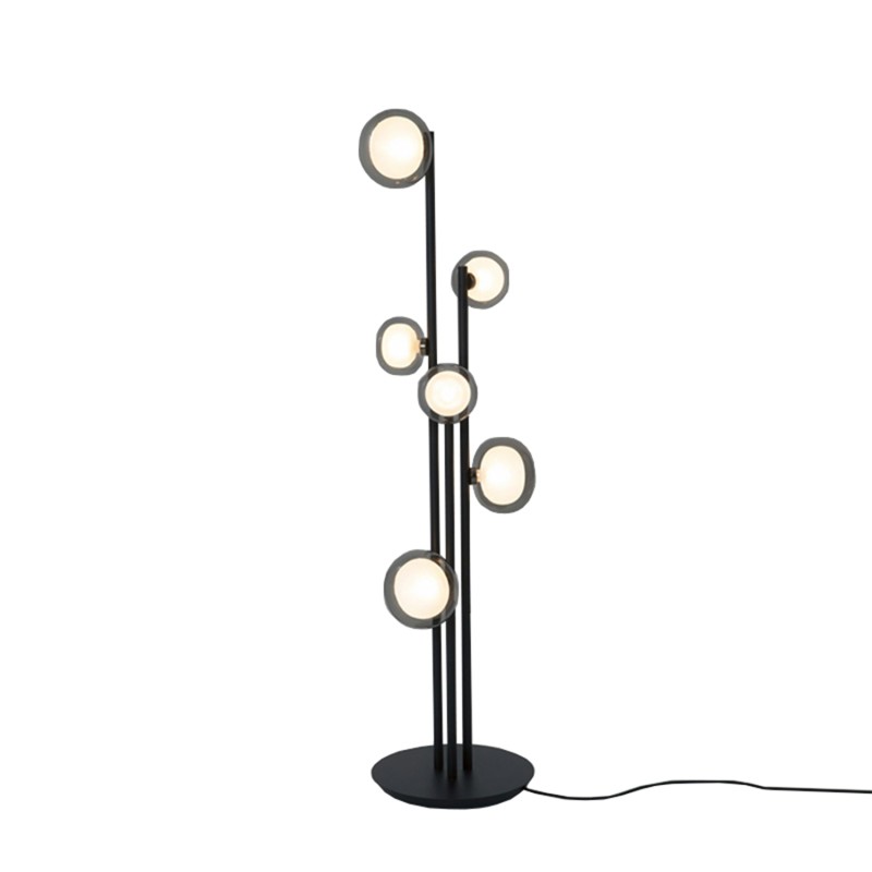 Tooy - Nabila 552.66 Floor Lamp dimmable black chrome