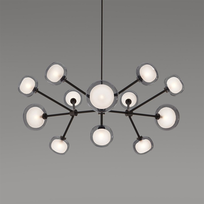 Tooy - Nabila 552.12 Chandelier black chrome