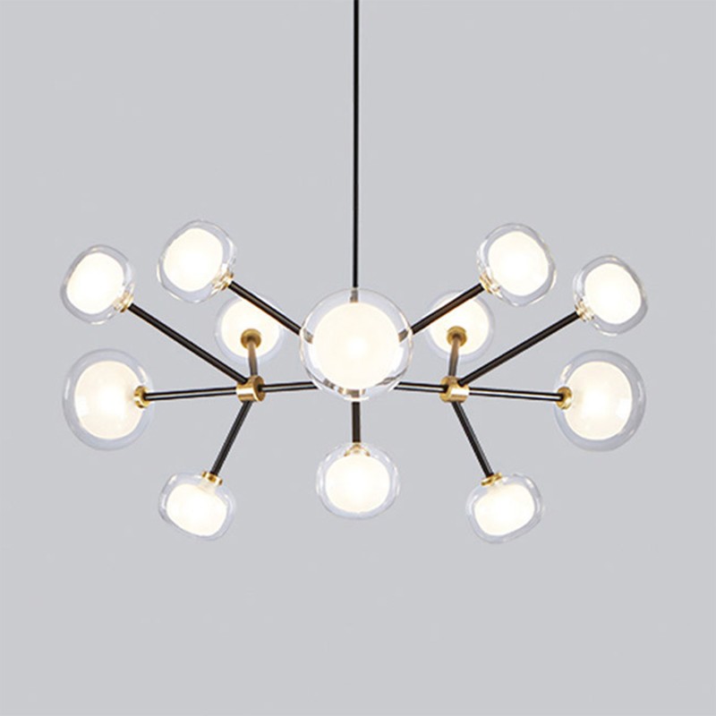 Tooy - Nabila 552.12 Chandelier brushed brass