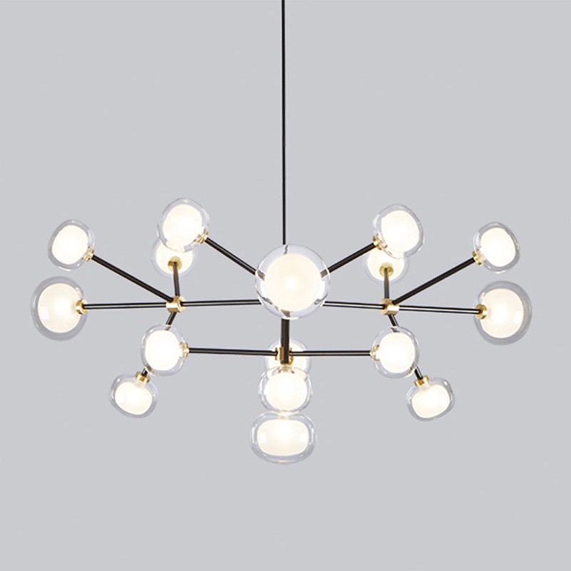 Tooy - Nabila 552.16 Chandelier brushed brass