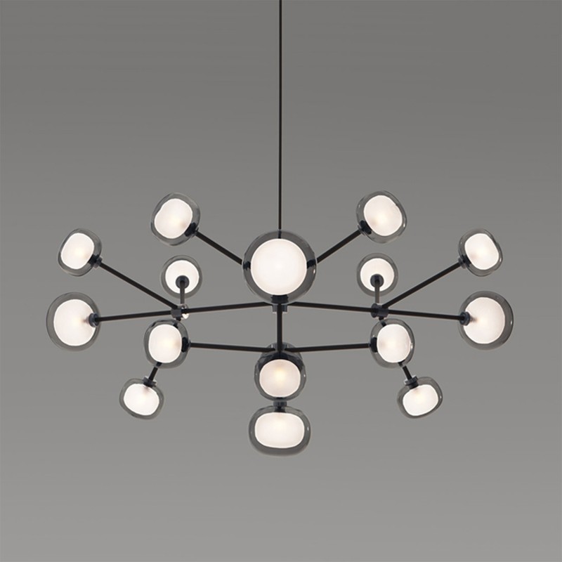 Tooy - Nabila 552.16 Chandelier black chrome