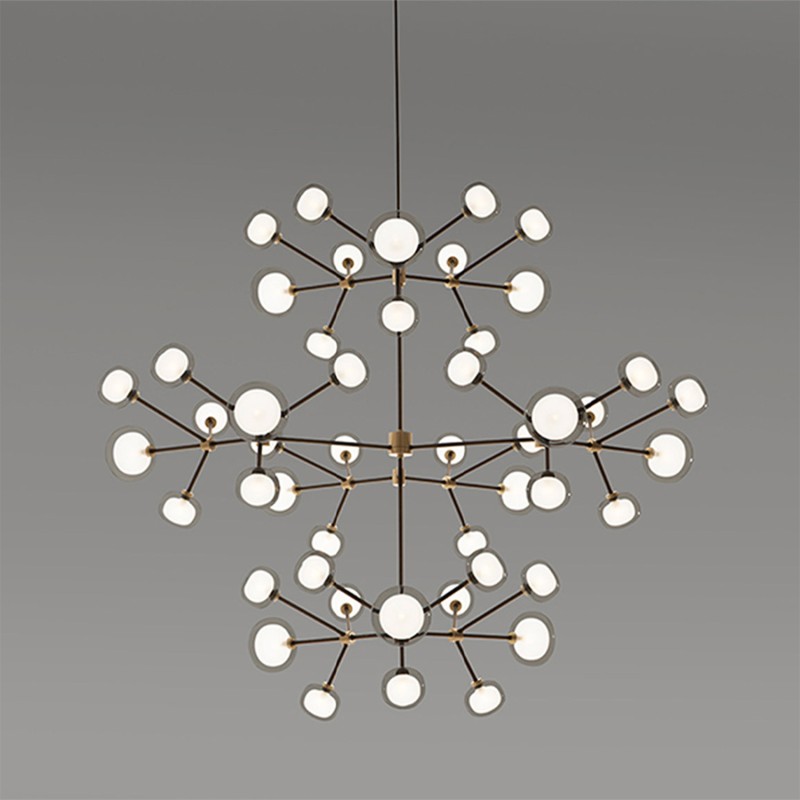 Tooy - Nabila 552.48 Chandelier brushed brass