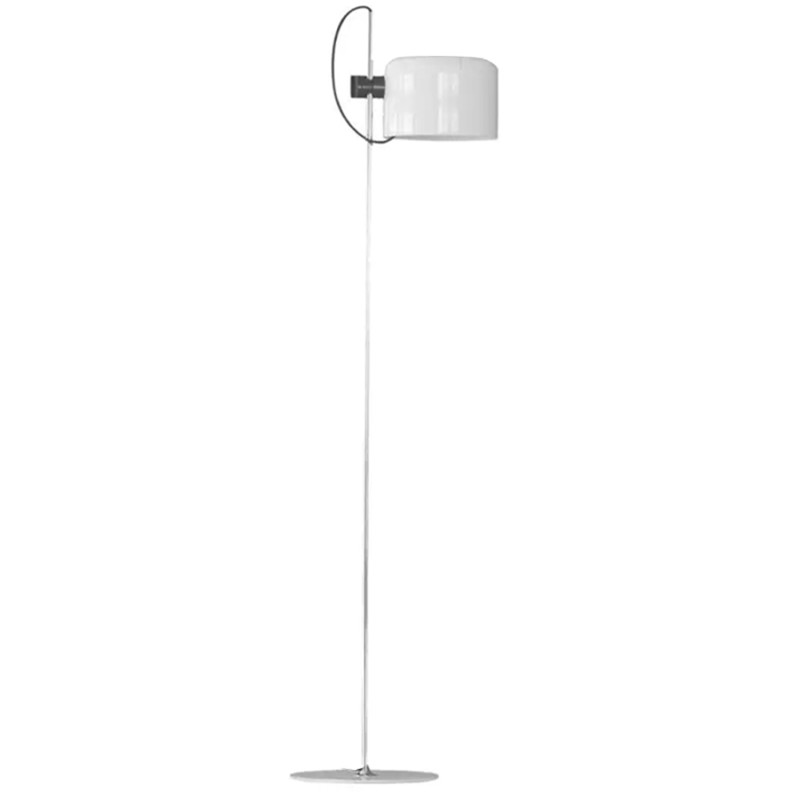 Oluce - Coupè white floor lamp