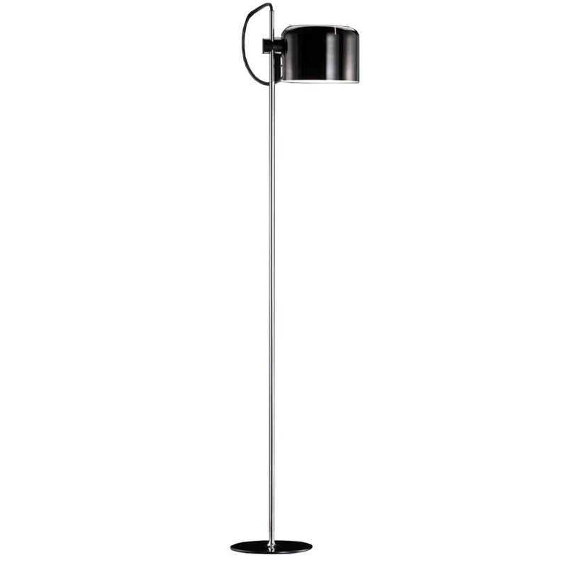 Oluce - Coupè black floor lamp