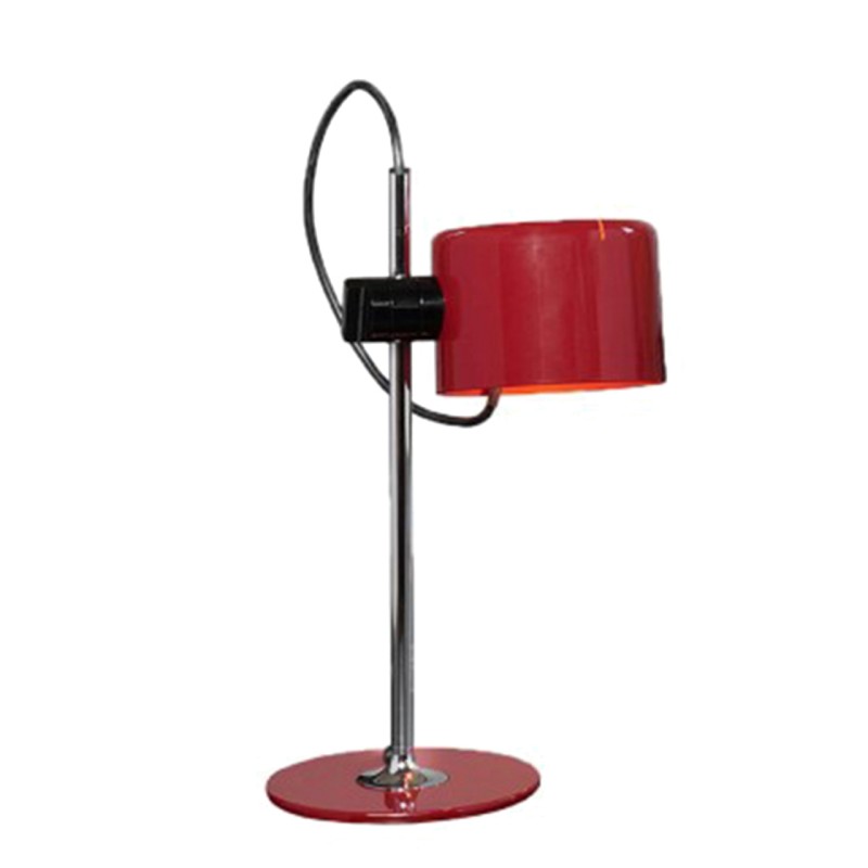 Oluce - Mini Coupè red table lamp