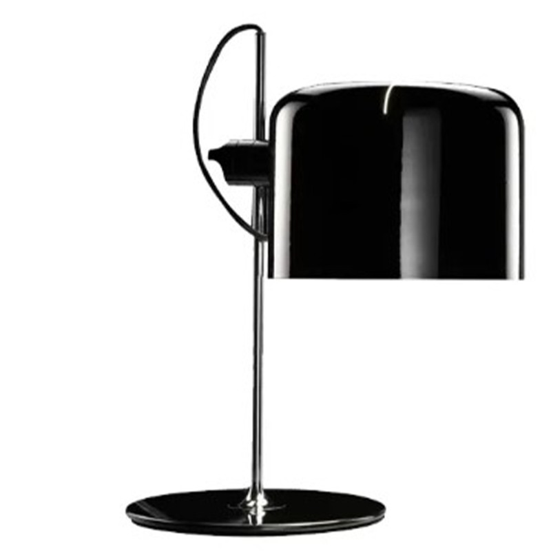 Oluce - Coupè black table lamp