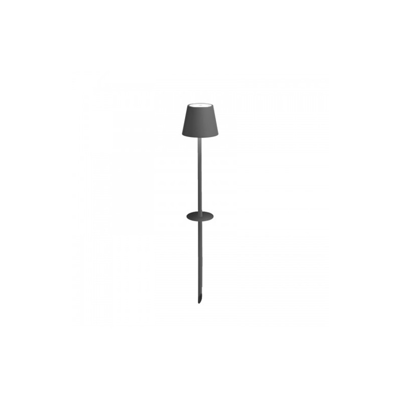 Zafferano - Poldina floor lamp peg dark grey