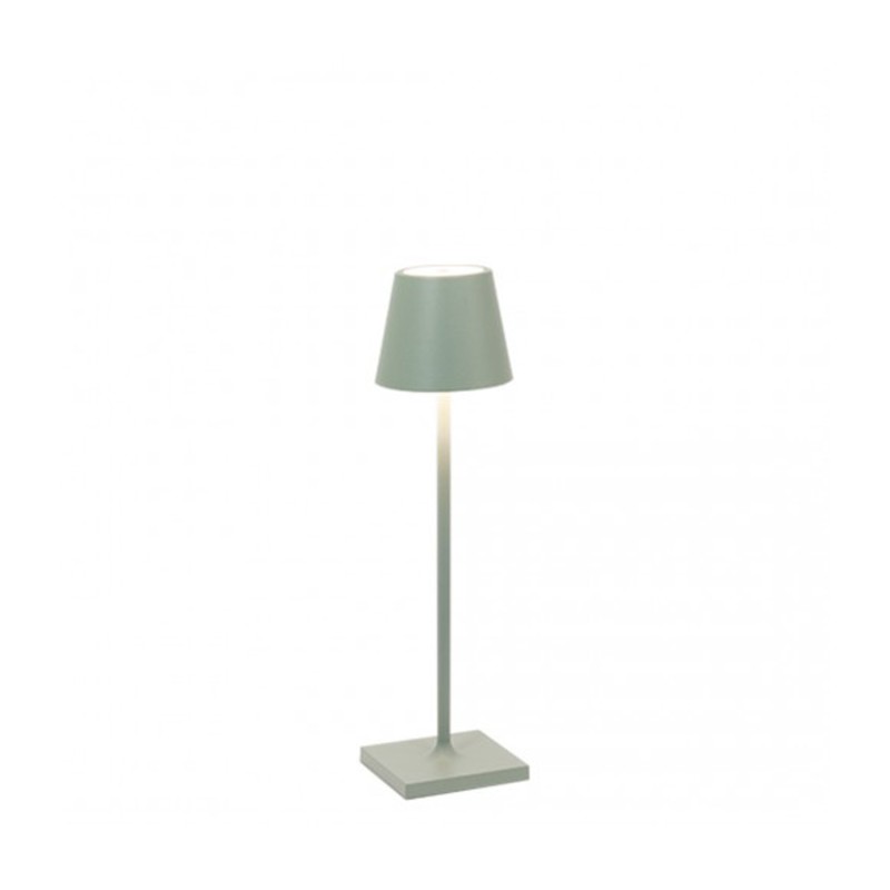 Zafferano - Poldina Pro micro table lamp sage green