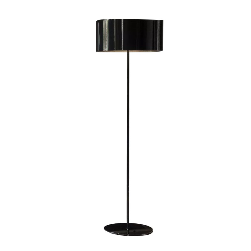 Oluce - Switch black floor lamp