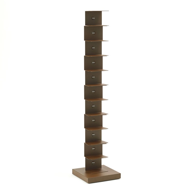 Opinion Ciatti - Original Ptolomeo Corten bookcase with Corten base h160