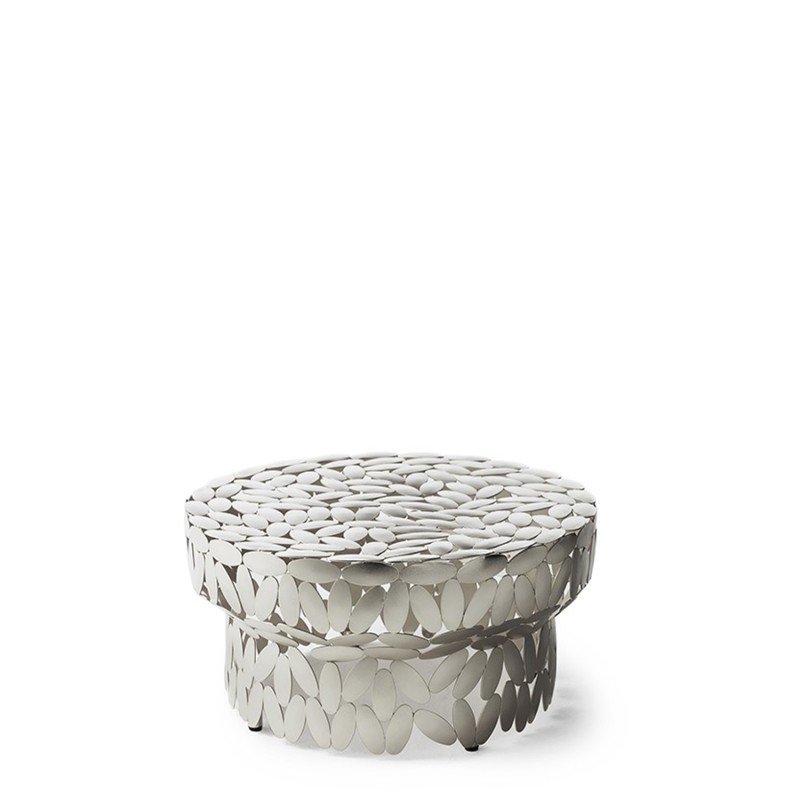 Opinion Ciatti - Foliae silver coffee table