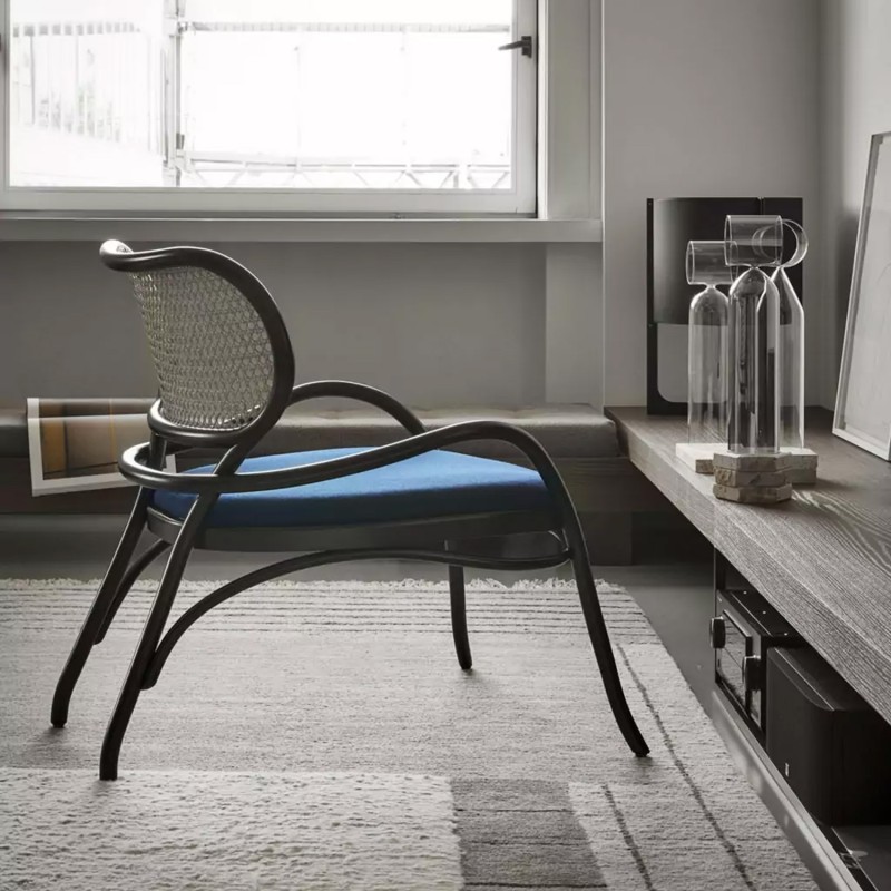 Wiener GTV Design Thonet  Lounge chair Lehnstuhl cuscino seduta Longho design palermo