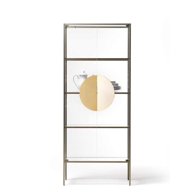 Opinion Ciatti - Yang trasparent glass display cabinet