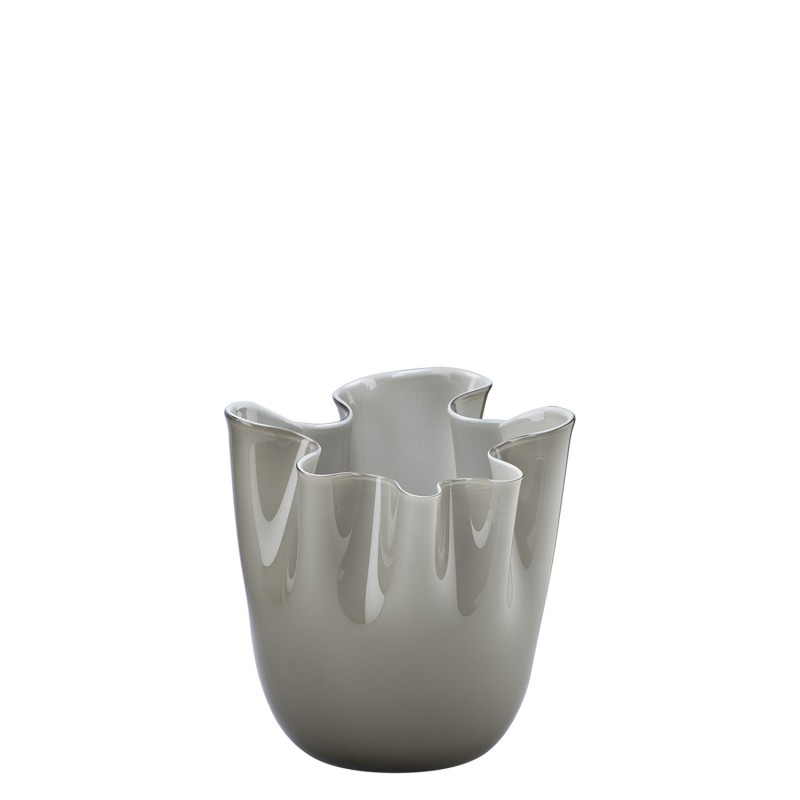 Venini - Fazzoletto Opalino h13 mole vase