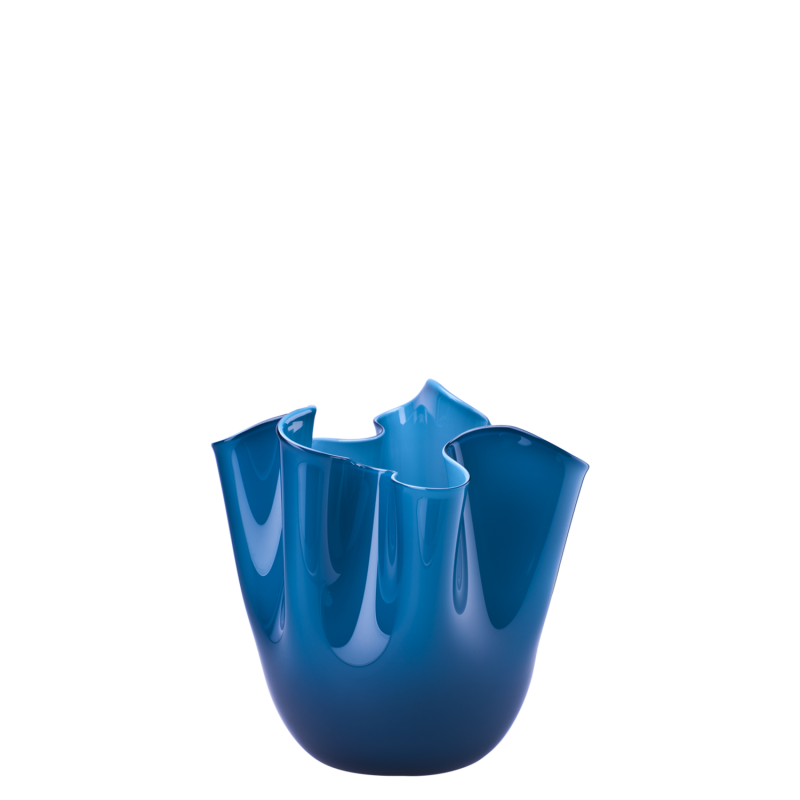 Venini - Fazzoletto Opalino h13 horizon vase