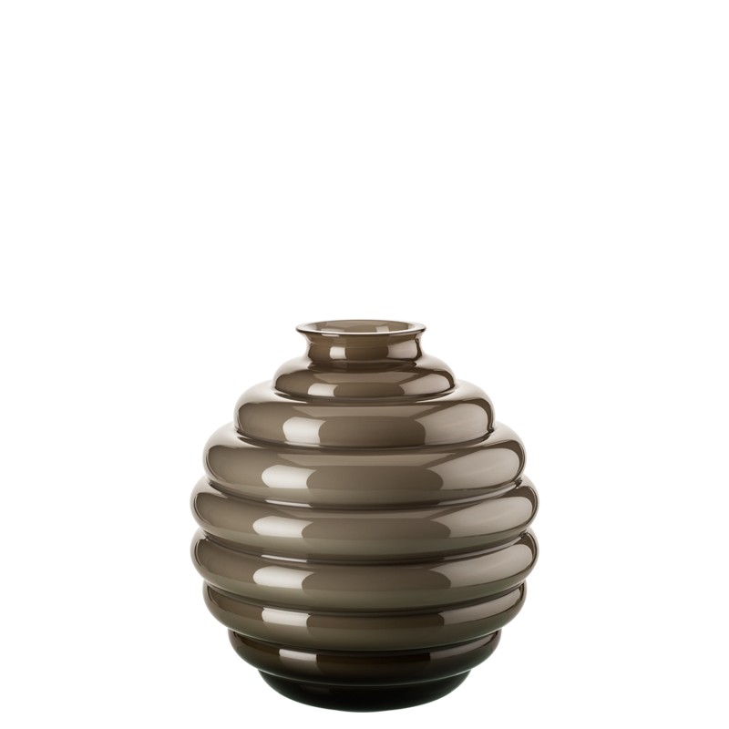 Venini - Deco h18 grey vase