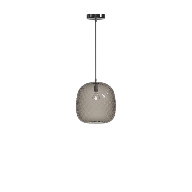 Venini - Balloton Lamp d24 grey suspension lamp