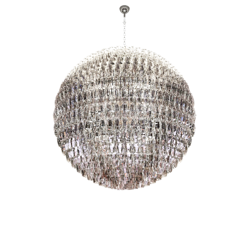 Venini - Poliedri crystal suspension lamp