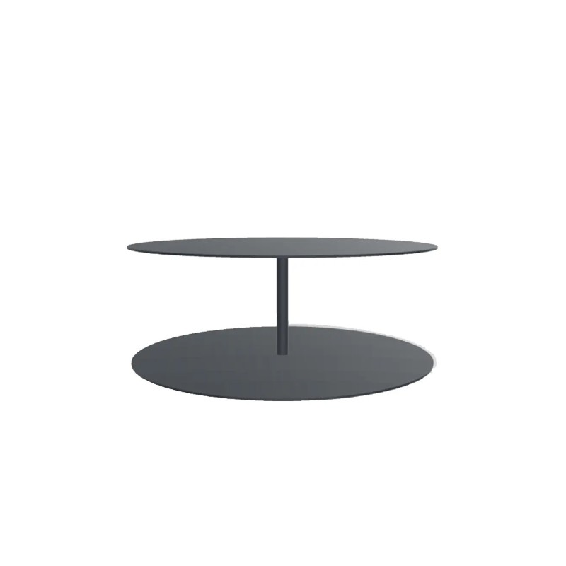 Cappellini - Gong small table d73 anthracite gray