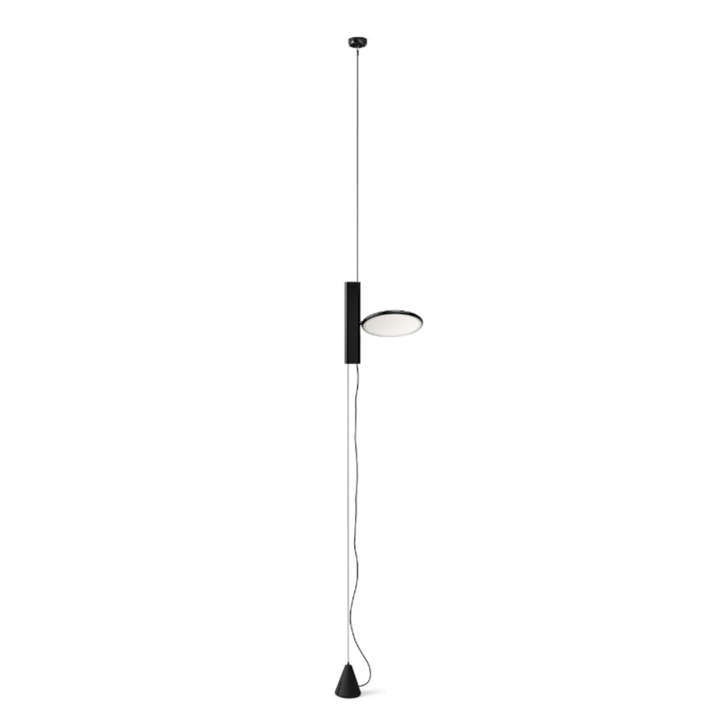 Flos OK suspension lamp black Longho Design Palermo