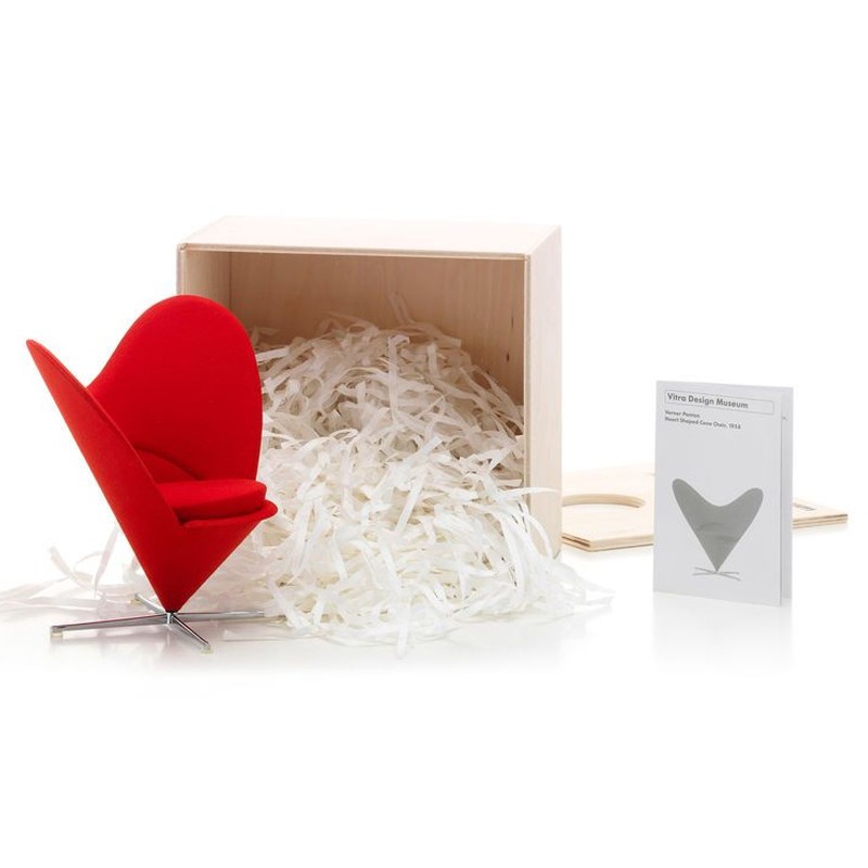 Vitra - Miniatura Heart-Shaped Cone Chair Longho Design Palermo