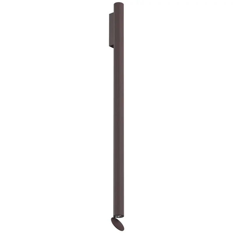 Flos - Flauta H1000 Riga Outdoor wall lamp deep brown