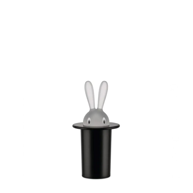 Alessi Porta stuzzicadenti Magic Bunny nero longho design palermo