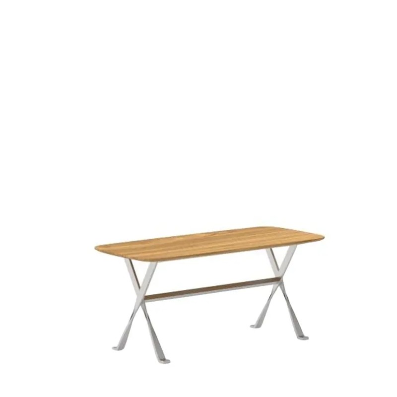 Talenti Side Table George 40x90 natural teak Longho Design Palermo