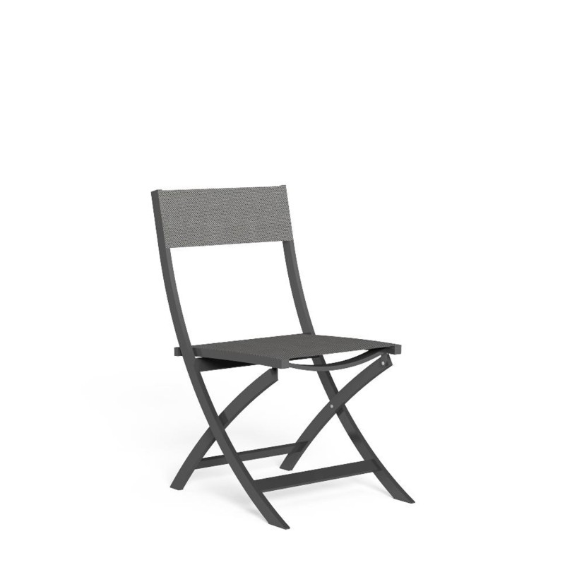 Talenti Queen folding chair charcoal Longho Design Palermo