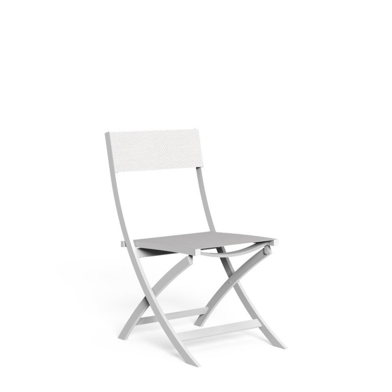 Talenti Queen folding chair white Longho Design Palermo