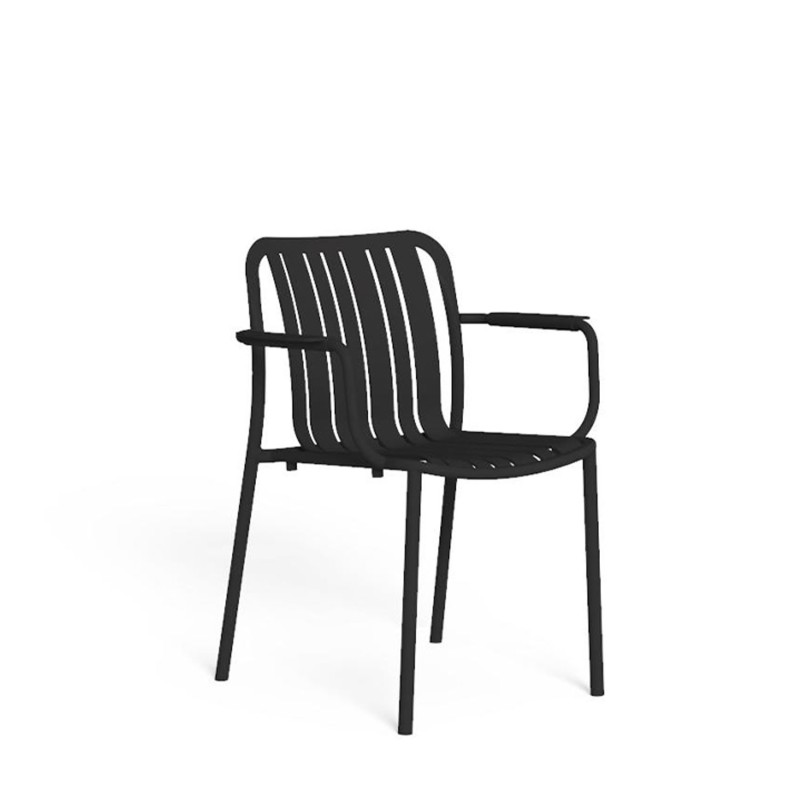 Talenti Trocadero dining armchair black Longho Design Palermo